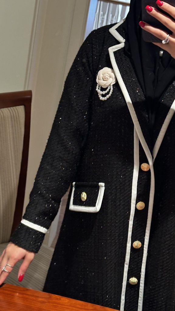 Tweed abaya
