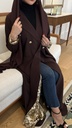 Versace brown abaya